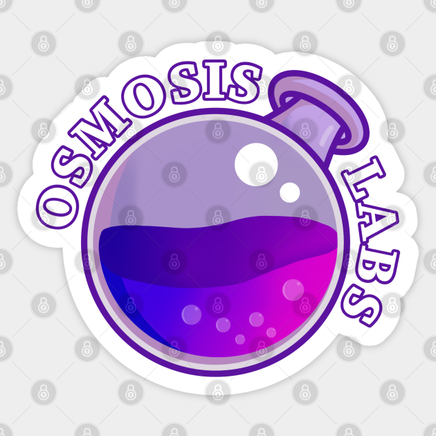 Osmosis Labs Crypto Osmosis Sticker TeePublic